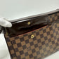 LOUIS VUITTON N51129 ダミエ オーバーニュ 肩掛け ショルダーバッグ ダミエキャンバス レディース エベヌ ブラウン