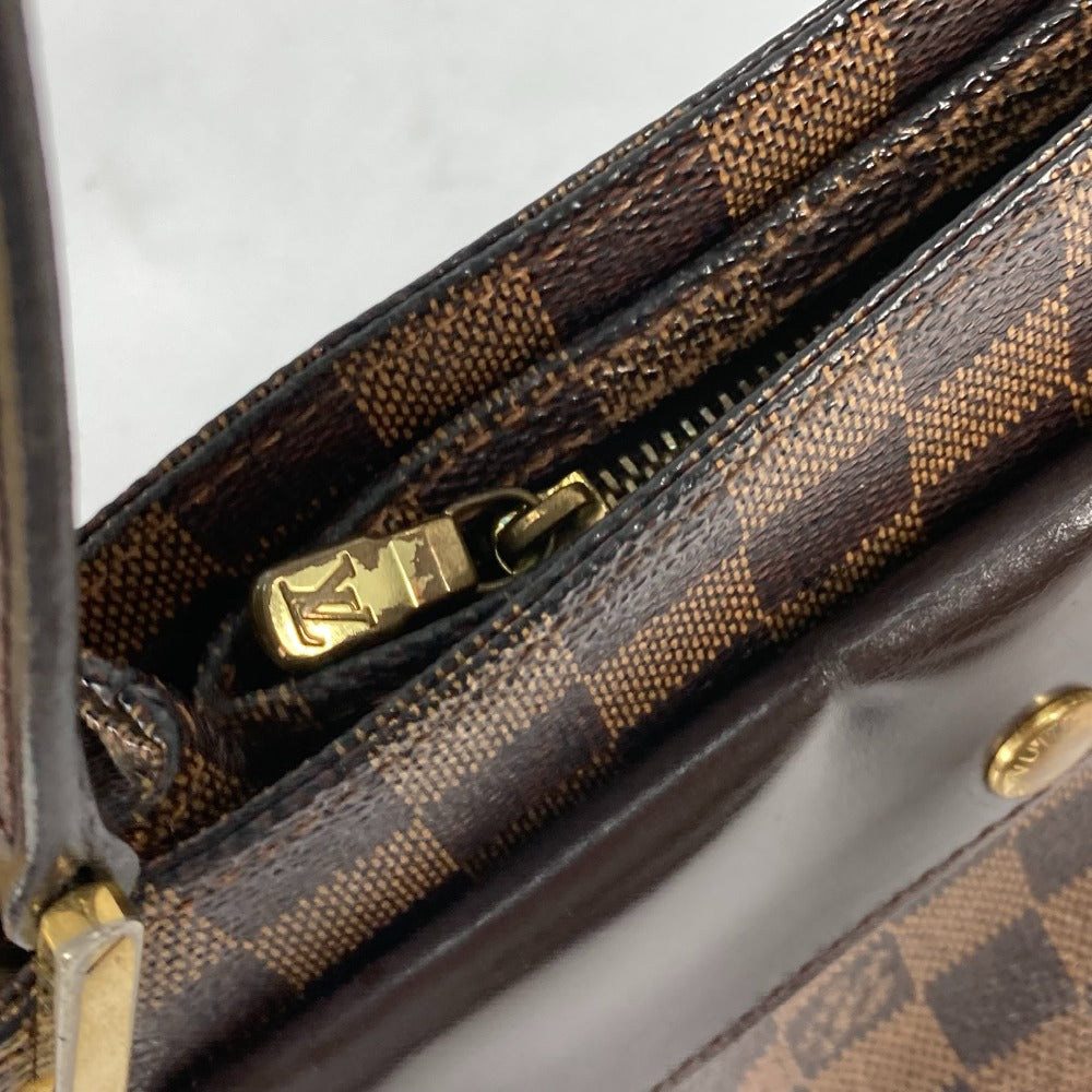 LOUIS VUITTON N51129 Damier Auburn Shoulder Bag, Damier Canvas, Women's, Ebene Brown