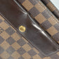 LOUIS VUITTON N51129 Damier Auburn Shoulder Bag, Damier Canvas, Women's, Ebene Brown