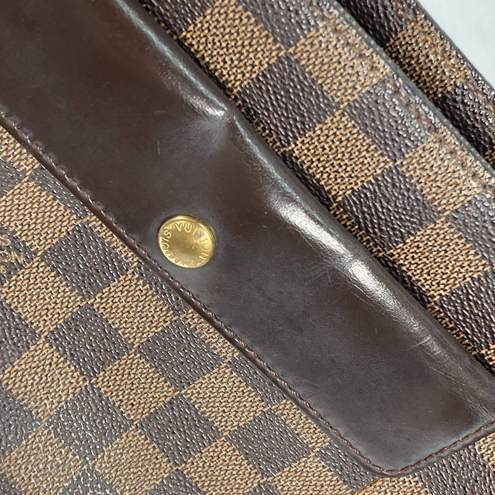 LOUIS VUITTON N51129 Damier Auburn Shoulder Bag, Damier Canvas, Women's, Ebene Brown