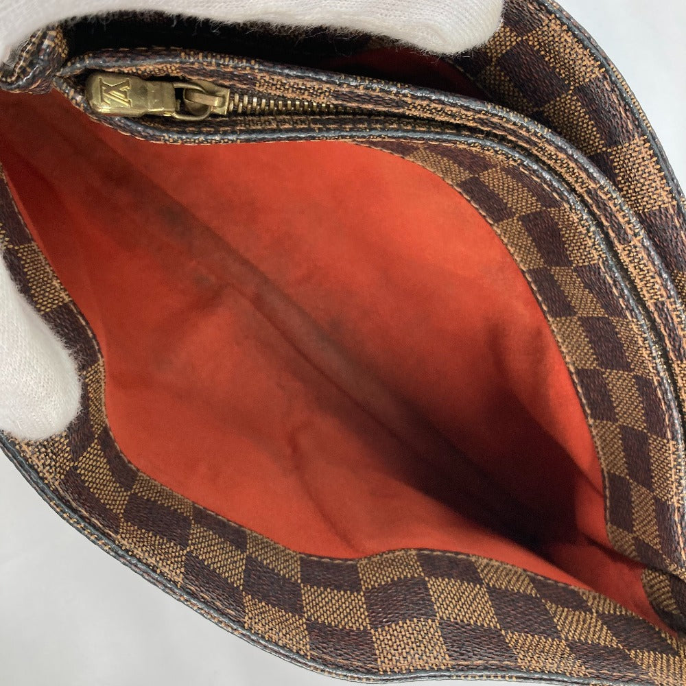 LOUIS VUITTON N51129 Damier Auburn Shoulder Bag, Damier Canvas, Women's, Ebene Brown