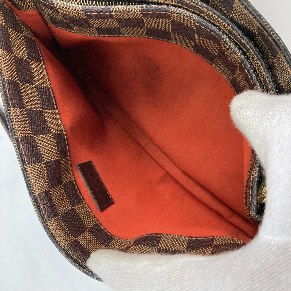 LOUIS VUITTON N51129 Damier Auburn Shoulder Bag, Damier Canvas, Women's, Ebene Brown