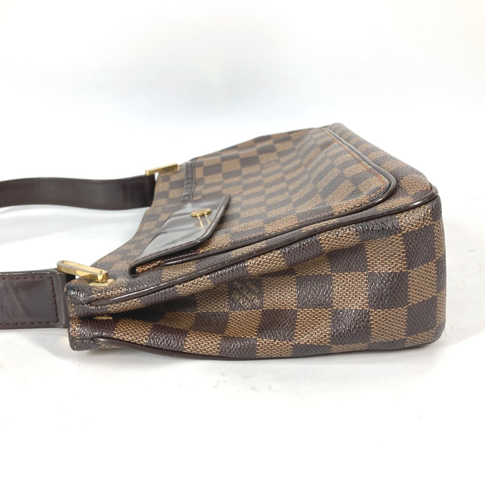 LOUIS VUITTON N51129 Damier Auburn Shoulder Bag, Damier Canvas, Women's, Ebene Brown