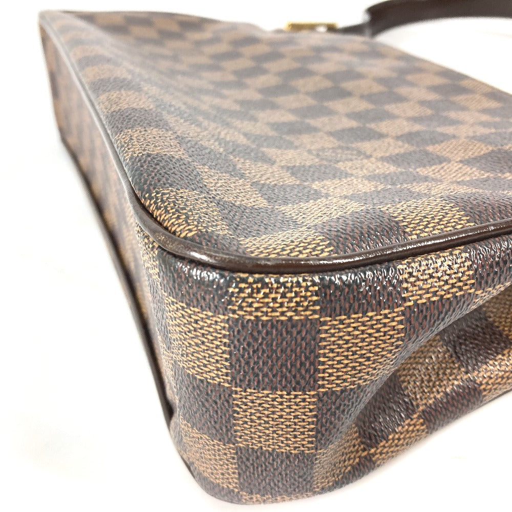 LOUIS VUITTON N51129 Damier Auburn Shoulder Bag, Damier Canvas, Women's, Ebene Brown