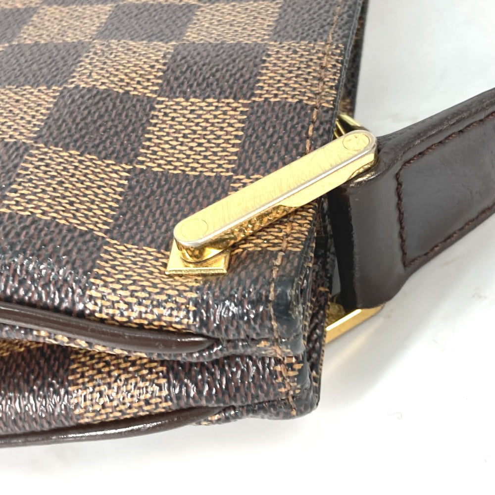LOUIS VUITTON N51129 Damier Auburn Shoulder Bag, Damier Canvas, Women's, Ebene Brown