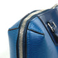 LOUIS VUITTON M51700 ポルトドキュマン ジュール PDJ ハンドバッグ カバン 2WAY ブリーフケース ビジネスバッグ エピレザー メンズ ブルーアズール