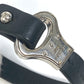 LOUIS VUITTON M6290 アクセサリー ブラスレ アーカイブ バングル ブレスレット レザー メンズ ブラック