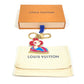 LOUIS VUITTON M69860 ポルト クレ・チャーム ヴィヴィエンヌ キーリング カバン キーホルダー バッグチャーム メタル ユニセックス ゴールド