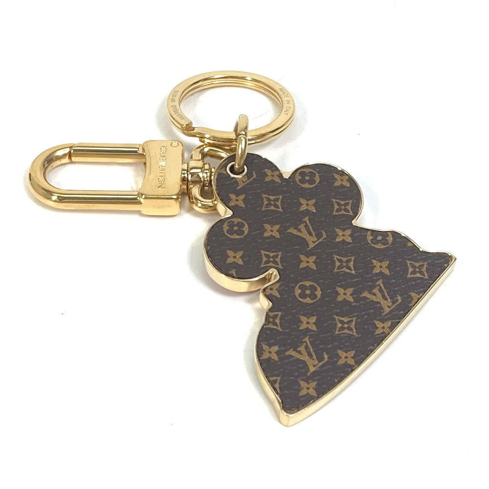 LOUIS VUITTON M69860 ポルト クレ・チャーム ヴィヴィエンヌ キーリング カバン キーホルダー バッグチャーム メタル ユニセックス ゴールド