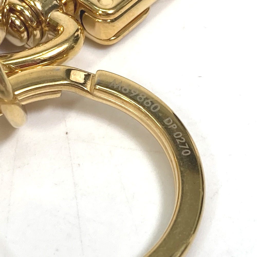 LOUIS VUITTON M69860 ポルト クレ・チャーム ヴィヴィエンヌ キーリング カバン キーホルダー バッグチャーム メタル ユニセックス ゴールド