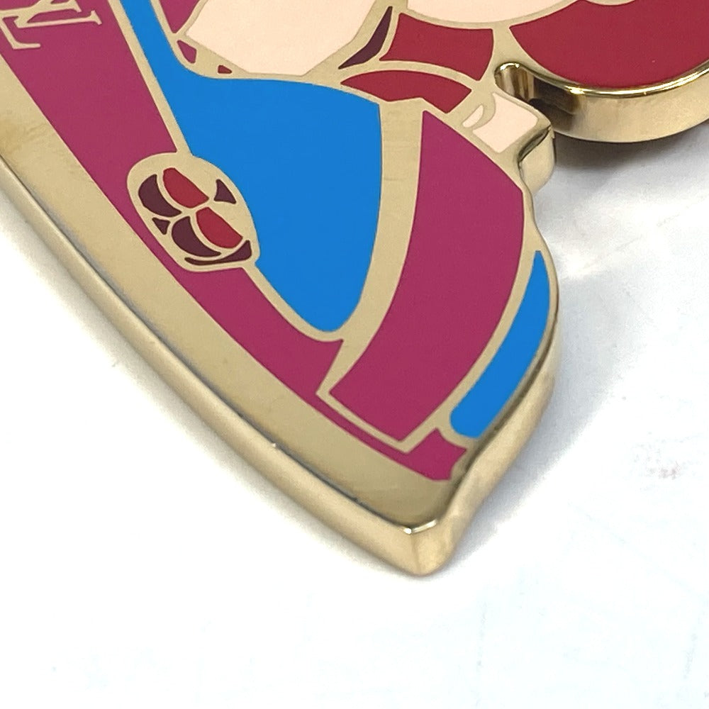 LOUIS VUITTON M69860 ポルト クレ・チャーム ヴィヴィエンヌ キーリング カバン キーホルダー バッグチャーム メタル ユニセックス ゴールド