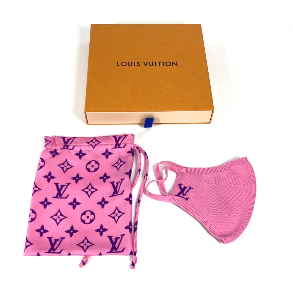 LOUIS VUITTON MP3087 モノグラム マスク・マイユ 巾着ポーチ セット アクセサリー マスク ナイロン レディース ピンク - brandshop-reference