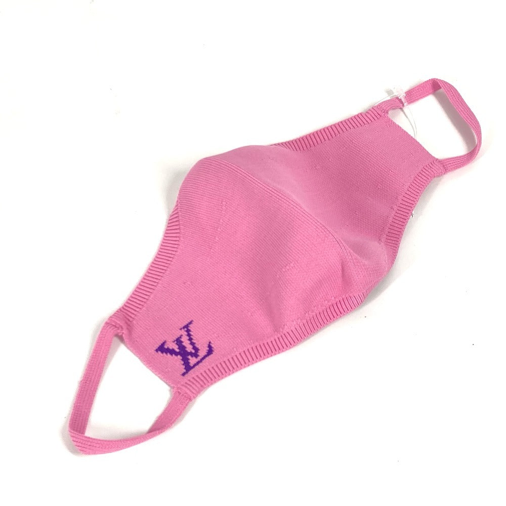 LOUIS VUITTON MP3087 モノグラム マスク・マイユ 巾着ポーチ セット ペア マスク ナイロン レディース ピンク - brandshop-reference