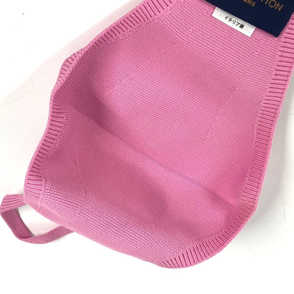 LOUIS VUITTON MP3087 モノグラム マスク・マイユ 巾着ポーチ セット ペア マスク ナイロン レディース ピンク - brandshop-reference