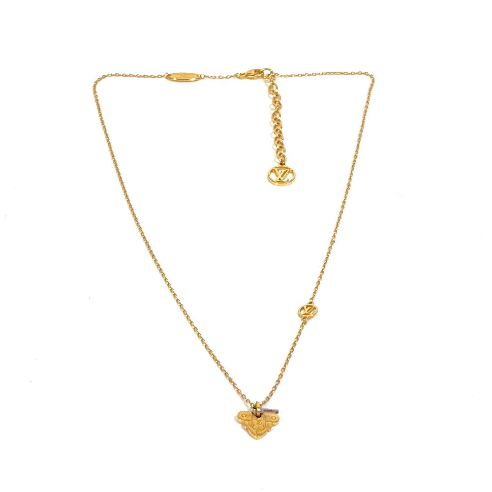 LOUIS VUITTON M62809 カギモチーフ ネックレス・ロッキー アクセサリー ペンダント ネックレス メタル レディース ゴールド