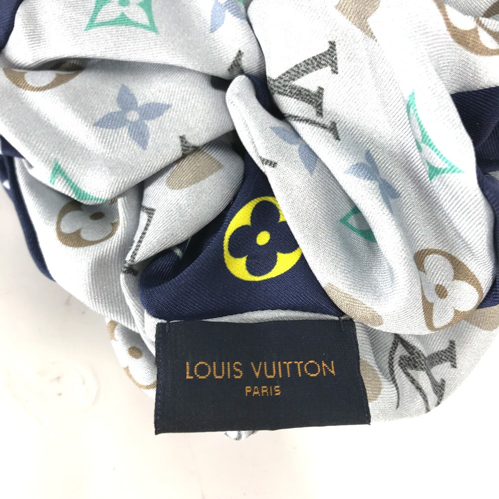 LOUIS VUITTON M77399 ゲーム・オン・シュシュ・トロップ・シュシュ ヘアアクセサリー ヘアゴム シュシュ シルク レディース - brandshop-reference