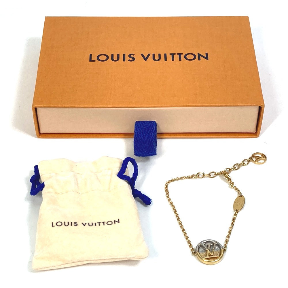 LOUIS VUITTON M69589 ブラスレ・L TO V アクセサリー ブレスレット メタル レディース ゴールド
