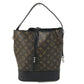 LOUIS VUITTON M94542 モノグラム イドール NN14GM カバン ポーチ付き 肩掛け バケツ型 ショルダーバッグ モノグラムキャンバス レディース ノワール ブラック