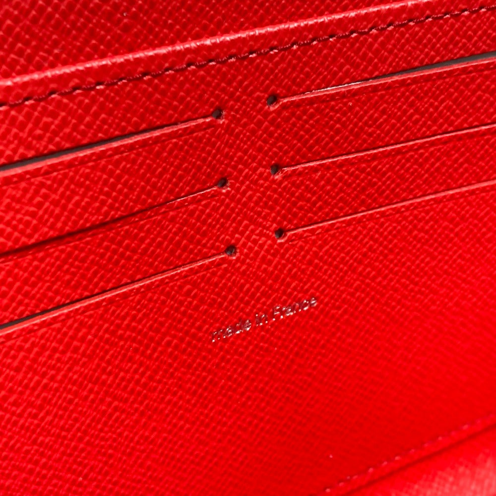 LOUIS VUITTON M81961 エピ 日本限定 LV × YK ジッピーウォレット 草間彌生 ラウンドファスナー 長財布 エピレザー レディース ルージュ レッド