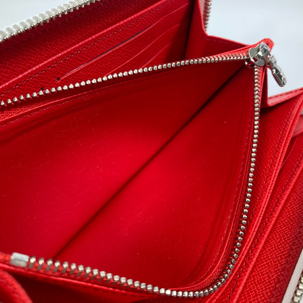 LOUIS VUITTON M81961 エピ 日本限定 LV × YK ジッピーウォレット 草間彌生 ラウンドファスナー 長財布 エピレザー レディース ルージュ レッド
