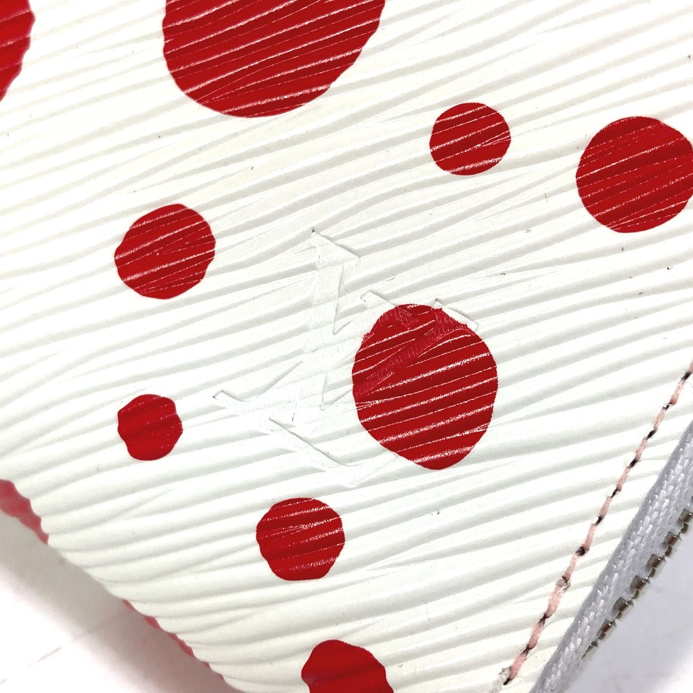 LOUIS VUITTON M81961 エピ 日本限定 LV × YK ジッピーウォレット 草間彌生 ラウンドファスナー 長財布 エピレザー レディース ルージュ レッド