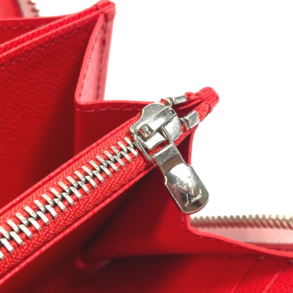 LOUIS VUITTON M81961 エピ 日本限定 LV × YK ジッピーウォレット 草間彌生 ラウンドファスナー 長財布 エピレザー レディース ルージュ レッド