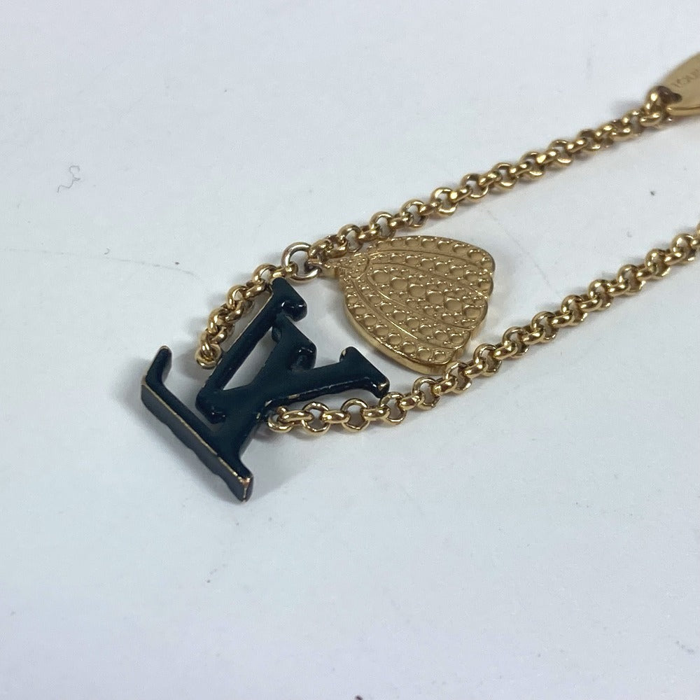 LOUIS VUITTON M0969A LV×YK 草間彌生コラボ 水玉 パンプキン ブラスレ LVアイコニック アクセサリー チェーン ブレスレット メタル レディース ブラック - brandshop-reference