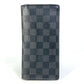 LOUIS VUITTON N62655　 ダミエグラフィット ポルトフォイユブラザ 旧型 2つ折り 長財布 ダミエグラフィットキャンバス メンズ ブラック