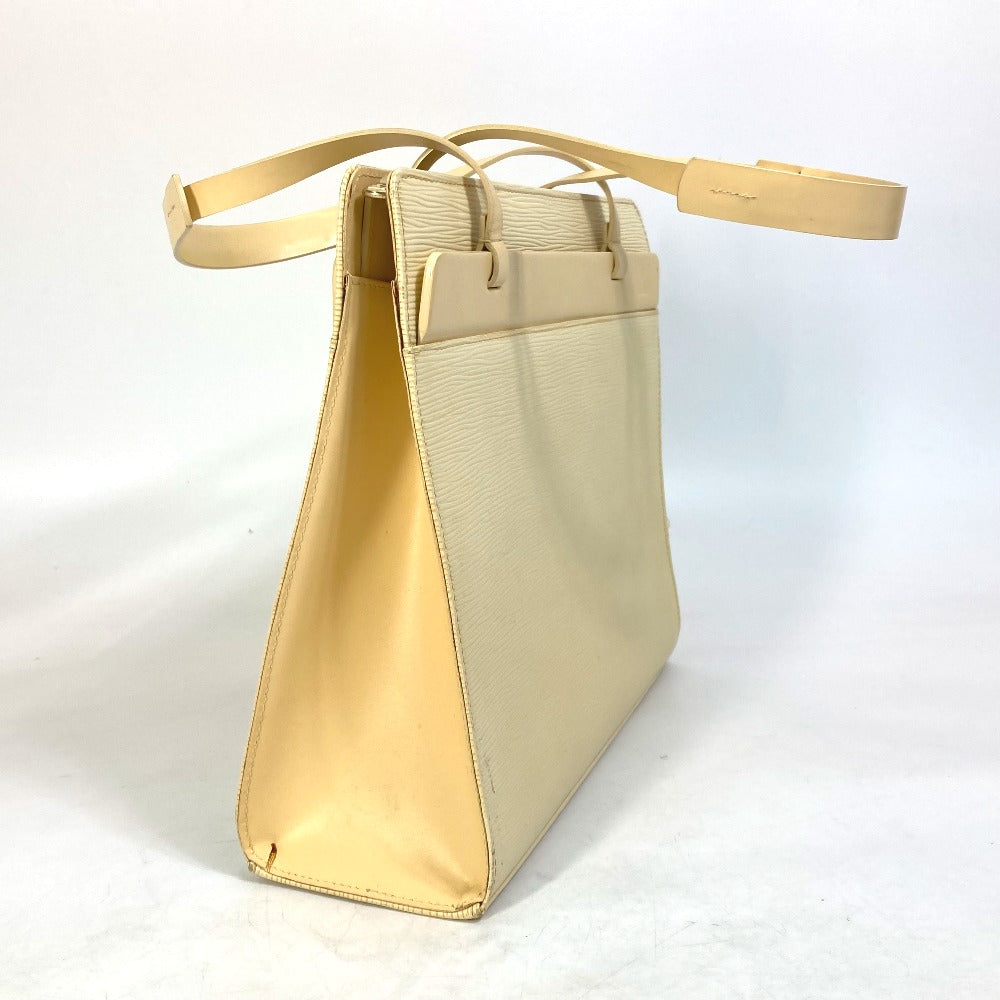 LOUIS VUITTON M5249A エピ クロワゼットPM カバン トートバッグ 肩掛け ショルダーバッグ エピレザー レディース ヴァニーユ イエロー