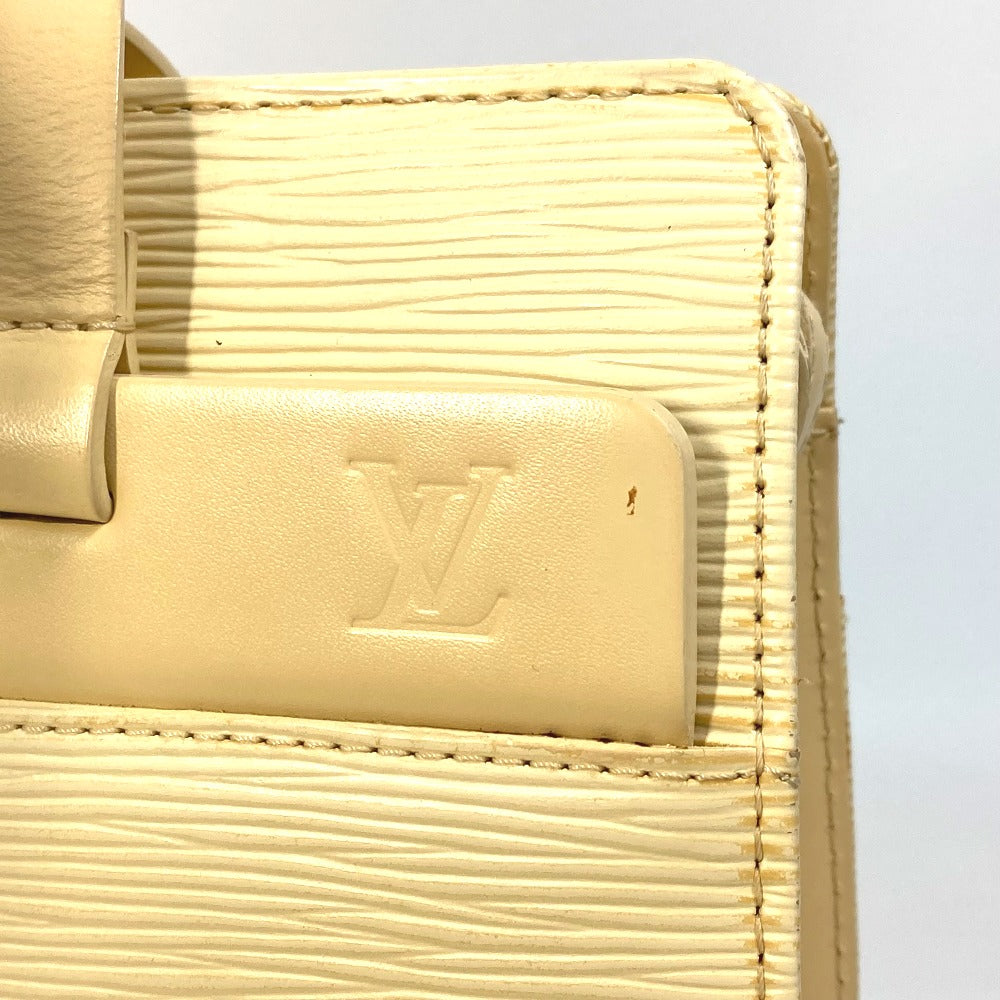 LOUIS VUITTON M5249A エピ クロワゼットPM カバン トートバッグ 肩掛け ショルダーバッグ エピレザー レディース ヴァニーユ イエロー