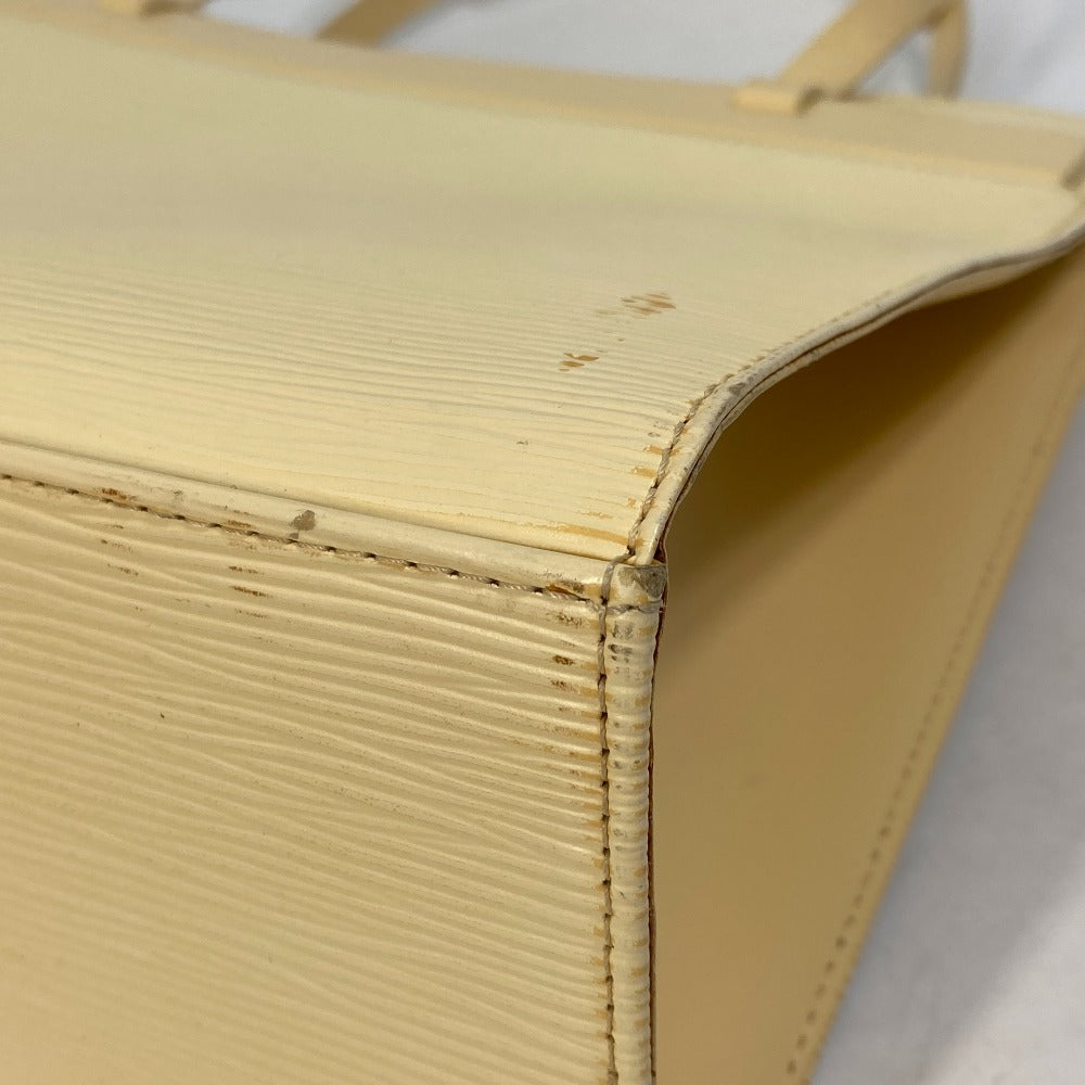 LOUIS VUITTON M5249A エピ クロワゼットPM カバン トートバッグ 肩掛け ショルダーバッグ エピレザー レディース ヴァニーユ イエロー