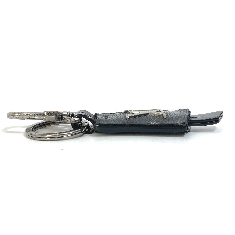 LOUIS VUITTON M63620 モノグラムエクリプス ポルトクレ・クロッシュ クレ バッグチャーム キーホルダー モノグラムエクリプスキャンバス メンズ ブラック