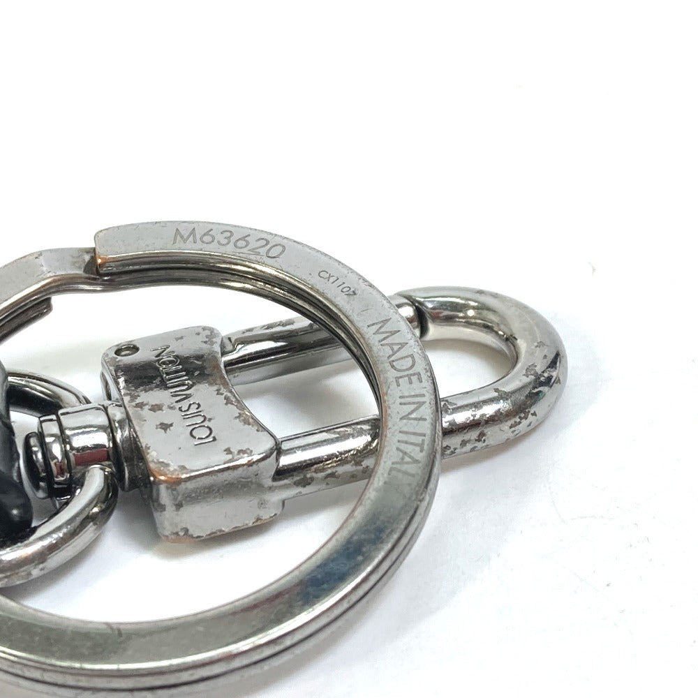 LOUIS VUITTON M63620 モノグラムエクリプス ポルトクレ・クロッシュ クレ バッグチャーム キーホルダー モノグラムエクリプスキャンバス メンズ ブラック