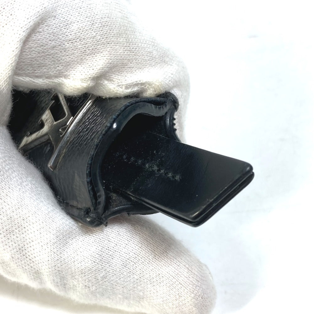 LOUIS VUITTON M63620 モノグラムエクリプス ポルトクレ・クロッシュ クレ バッグチャーム キーホルダー モノグラムエクリプスキャンバス メンズ ブラック