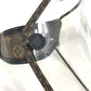 LOUIS VUITTON M76727 モノグラム ビジェール LV シールド 帽子 フェイスシールド サンバイザー モノグラムキャンバス レディース ブラウン