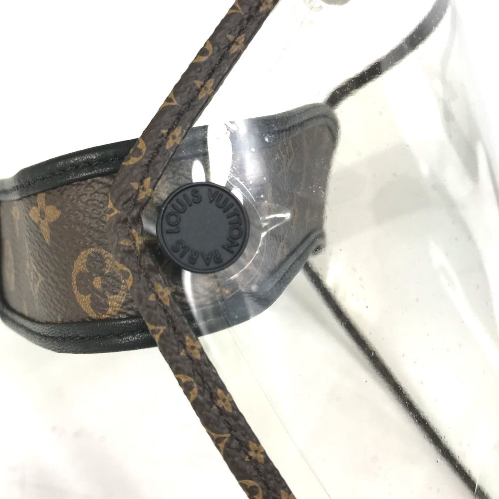 LOUIS VUITTON M76727 モノグラム ビジェール LV シールド 帽子 フェイスシールド サンバイザー モノグラムキャンバス レディース ブラウン