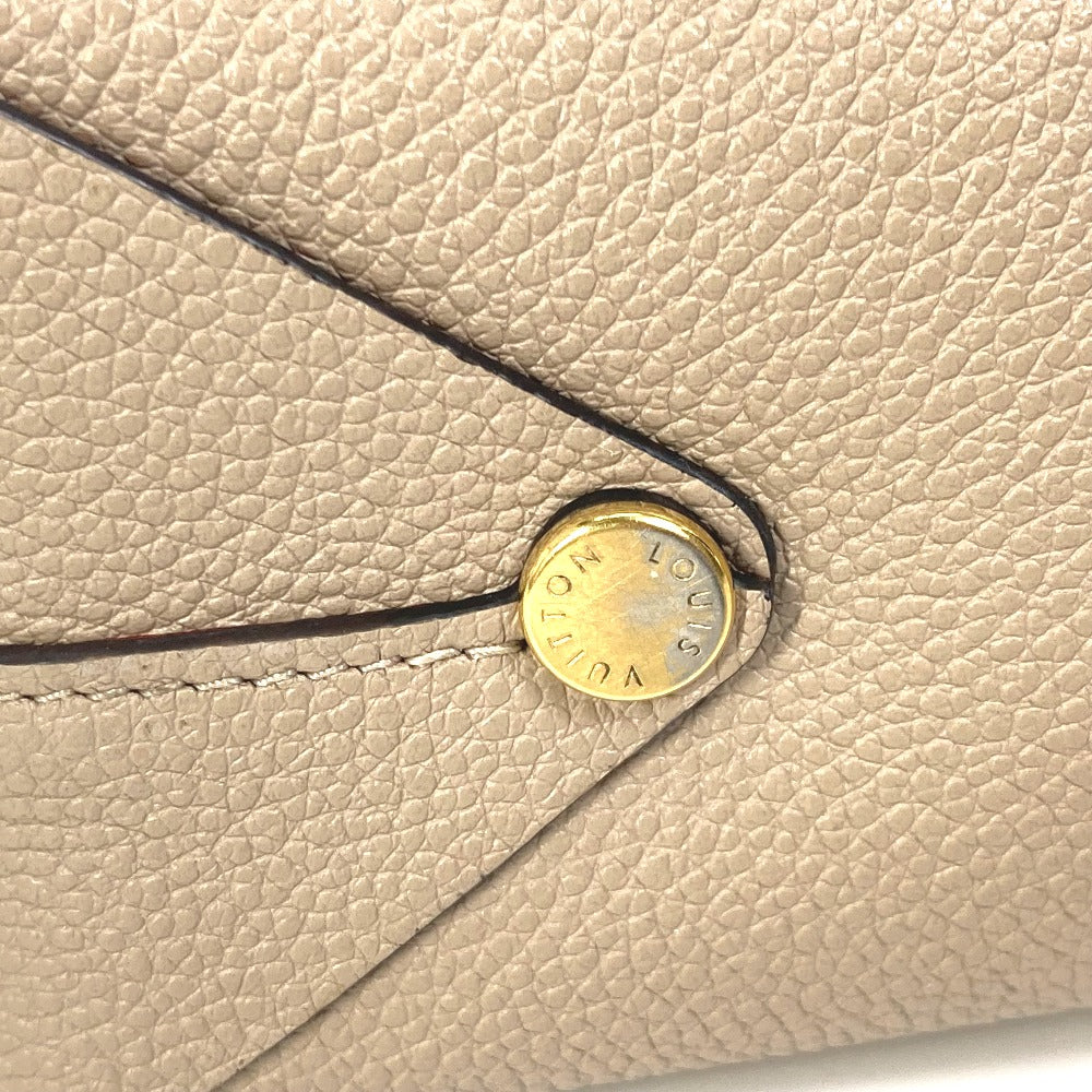 LOUIS VUITTON M61477 フラップ付き ポーチ ポシェット・リヴェットGM 眼鏡ケース メイクポーチ ペンケース ポーチ レザー レディース ベージュ