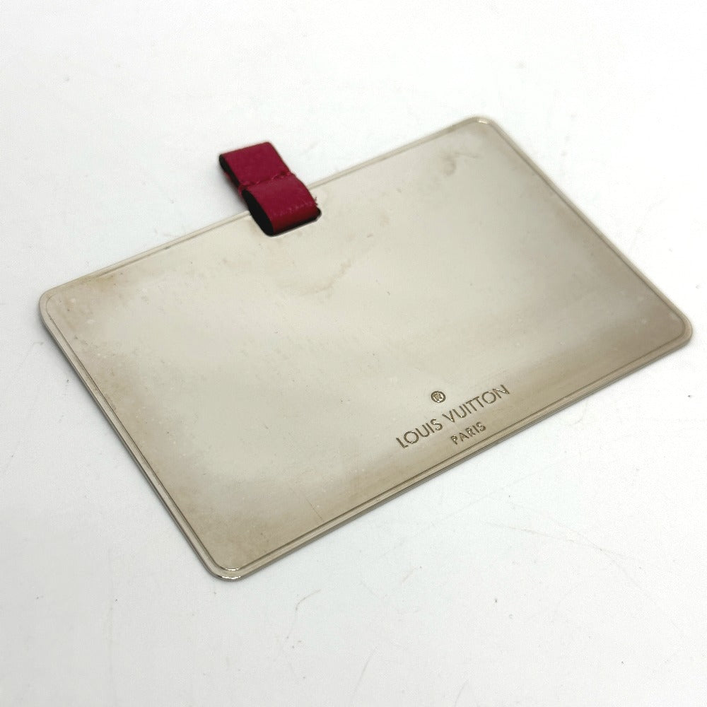 LOUIS VUITTON M61479 小物 エテュイミロワール ミラー 鏡 レザー レディース ピンク
