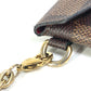 LOUIS VUITTON N60285 ダミエ ポシェット キリガミ チェーンネックレス付き 小銭入れ 財布 コインケース ダミエキャンバス レディース エベヌ ブラウン