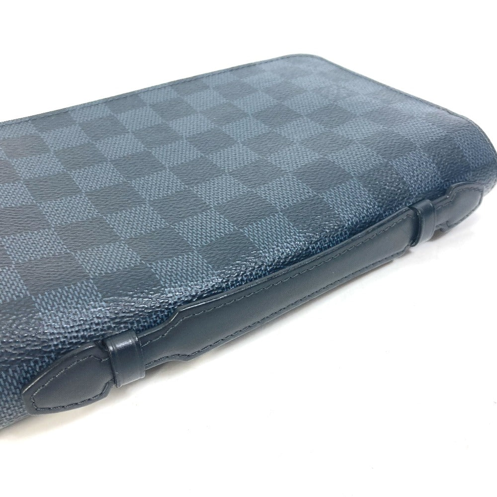 LOUIS VUITTON N41590 ダミエコバルト ジッピーXL トラベルケース ハンドバッグ 長財布 ダミエコバルトキャンバス メンズ ネイビー