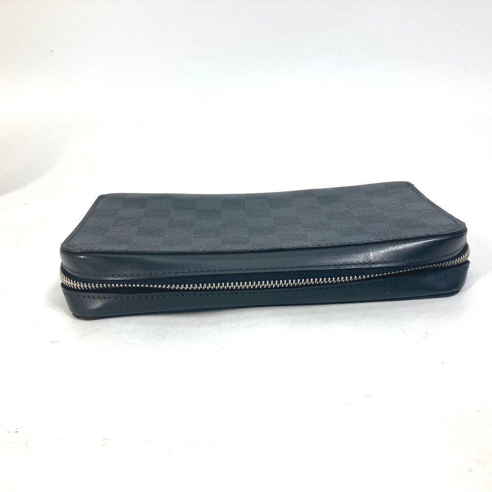 LOUIS VUITTON N41590 ダミエコバルト ジッピーXL トラベルケース ハンドバッグ 長財布 ダミエコバルトキャンバス メンズ ネイビー