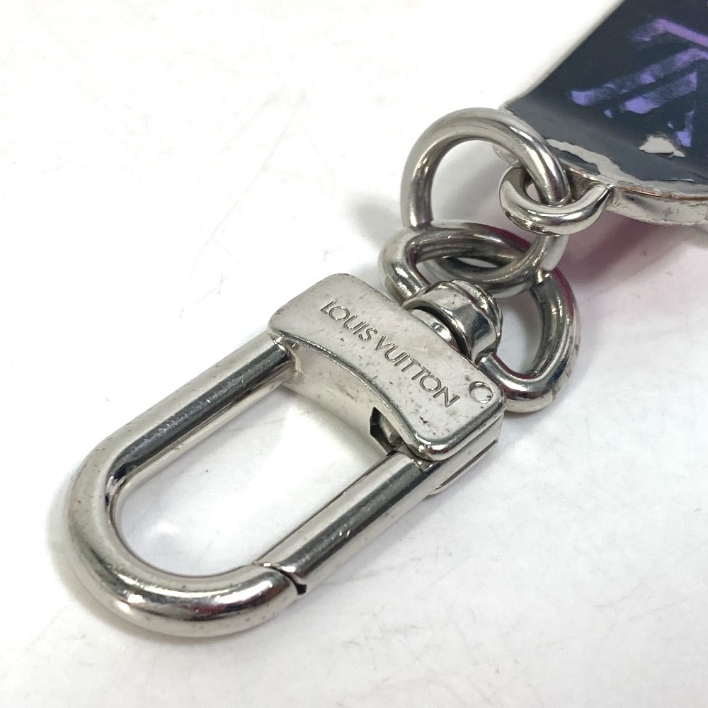LOUIS VUITTON MP3269 スケボー ビジューサック スケートボード バッグチャーム キーホルダー メタル メンズ ブラック