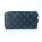 LOUIS VUITTON M80994 モノグラム エクリプス ジッピードラゴンヌ トランクプリント 長財布 モノグラムエクリプスキャンバス メンズ ブラック