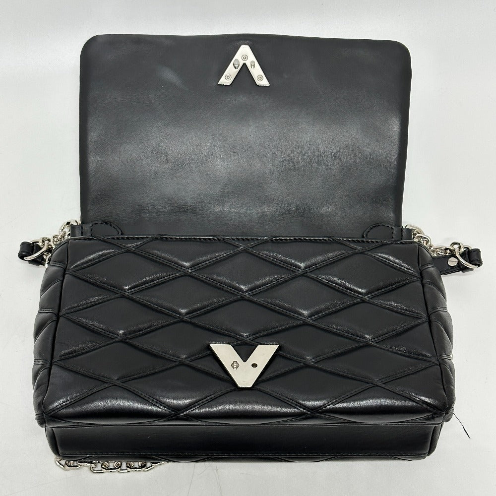 LOUIS VUITTON M50216 キルティング マルタージュ 2WAY チェーン ハンドバッグ 斜め掛け ショルダーバッグ レザー レディース ノワール ブラック