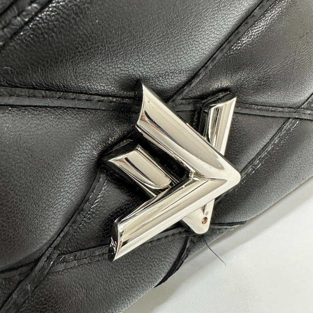 LOUIS VUITTON M50216 キルティング マルタージュ 2WAY チェーン ハンドバッグ 斜め掛け ショルダーバッグ レザー レディース ノワール ブラック