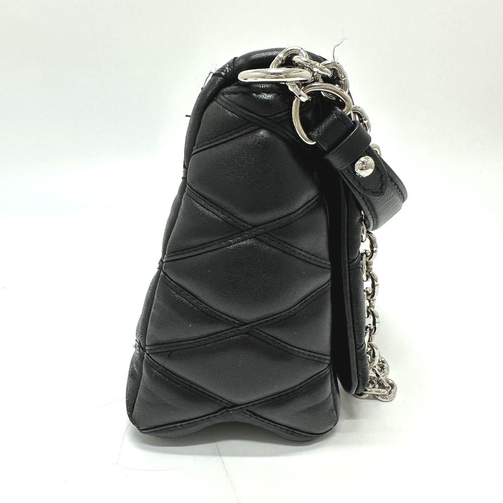 LOUIS VUITTON M50216 キルティング マルタージュ 2WAY チェーン ハンドバッグ 斜め掛け ショルダーバッグ レザー レディース ノワール ブラック