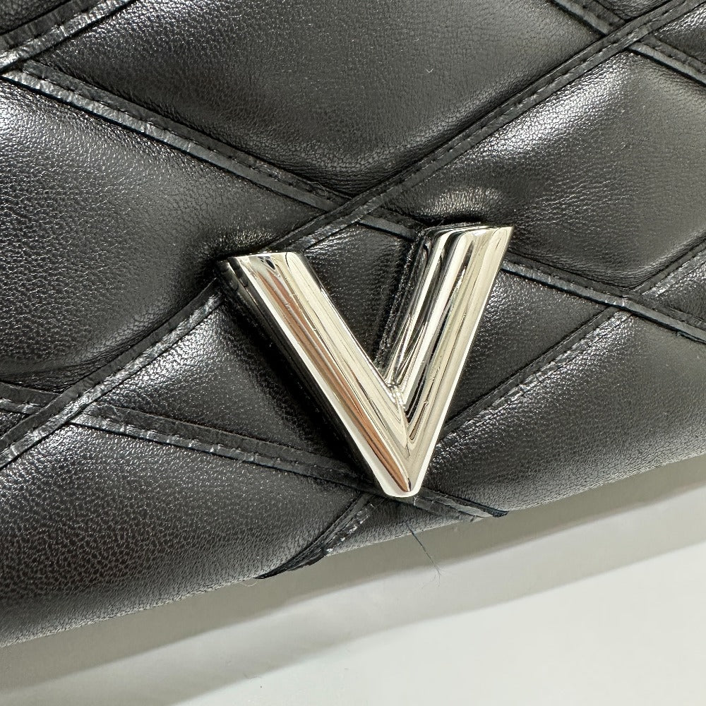 LOUIS VUITTON M50216 キルティング マルタージュ 2WAY チェーン ハンドバッグ 斜め掛け ショルダーバッグ レザー レディース ノワール ブラック
