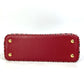 LOUIS VUITTON M42926 Plating LV Signature Capucines PM 2-Way Bag, Leather Handbag, Women's, Ruby Red