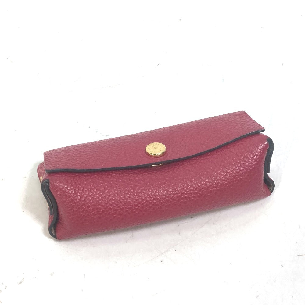 LOUIS VUITTON M61486 Seal Case Pouch Rivet PM Lipstick Case Small Accessory Case Leather Women's Pink