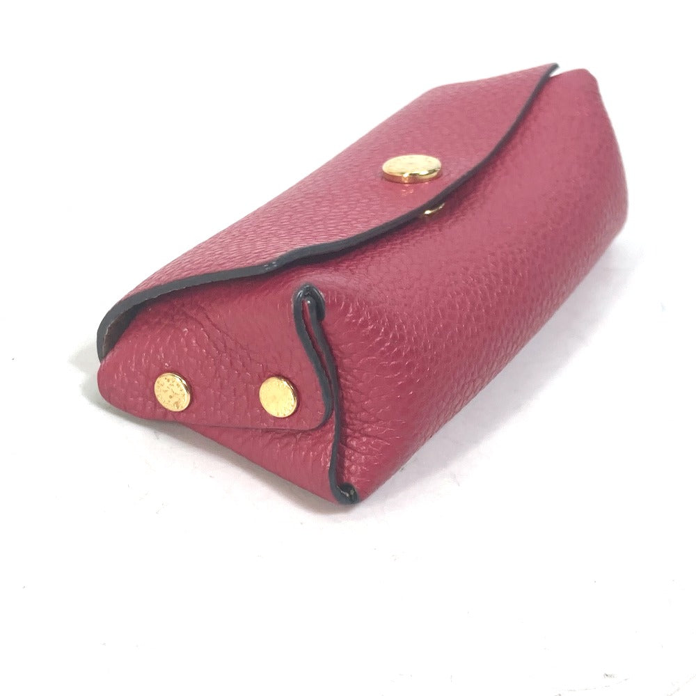 LOUIS VUITTON M61486 Seal Case Pouch Rivet PM Lipstick Case Small Accessory Case Leather Women's Pink